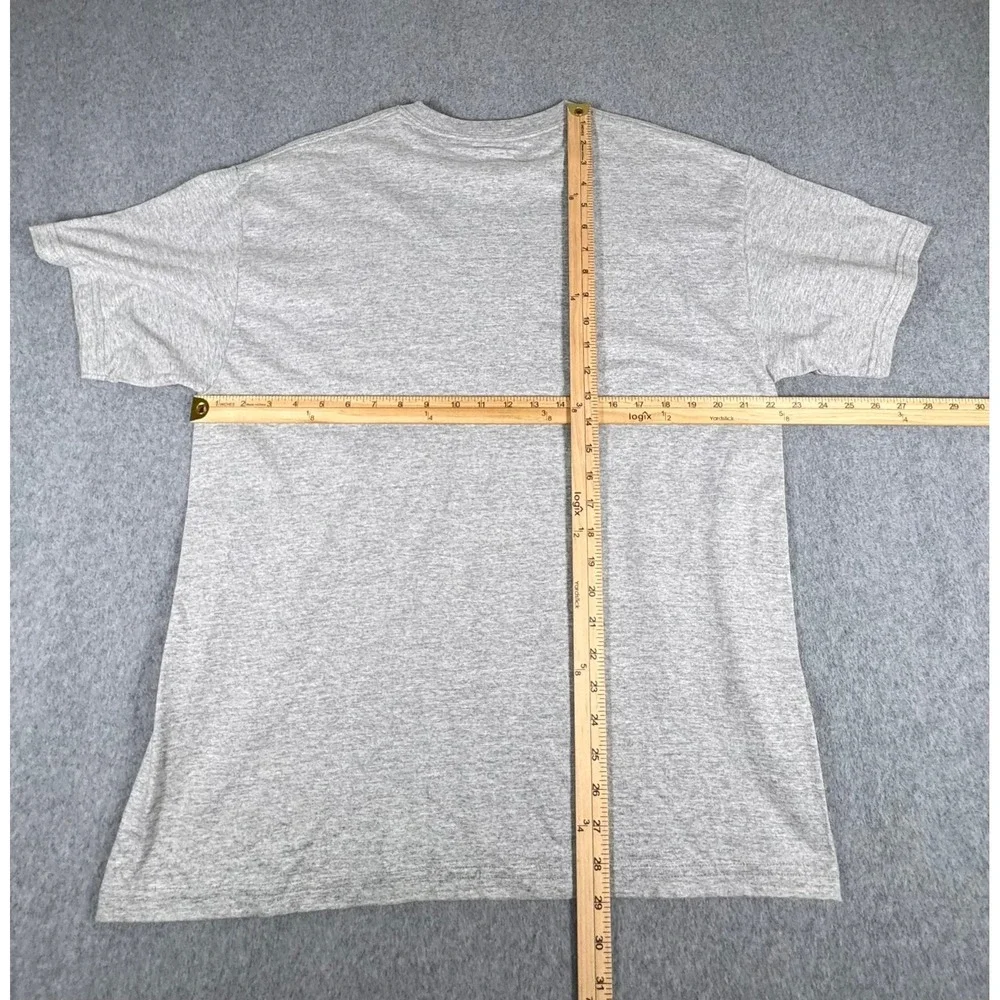Vintage Hello‎ Deli NY Rupert Jee T-shirt Gray Mens XL David Letterman TV Show